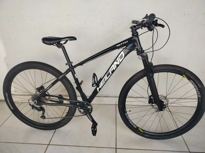 Bike aro 29 Heiland Nett suspensão a ar ,freios Shimano etc.bike muito leve! Vendo urgente