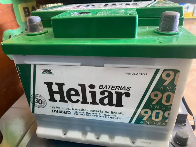 Bateria Heliar 45 amperes Seminova