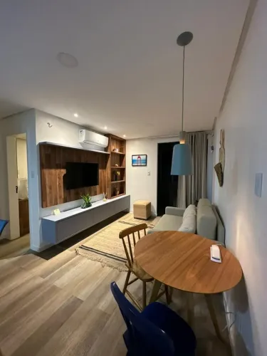 Alugo apartamento Number One andar alto nascente | 01 Qto.