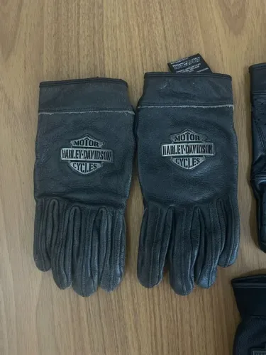 Luva de Couro Harley-Davidson Original - Motociclista ?