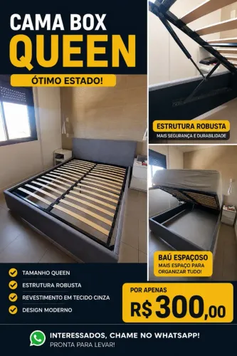 Cama Box Baú em ótimo estado!