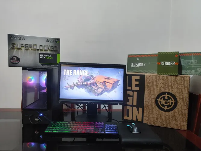 Pc Gamer Completo - Intel Core i3 3.70Ghz, 12GB Ram, Vga RX 550 4GB GDDR5, HD+ SSD