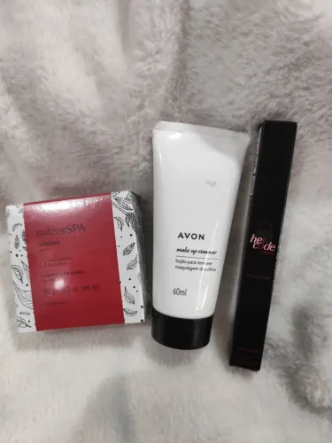 Kit produtos boticário, Her cód clímax, sabonete demaquilante