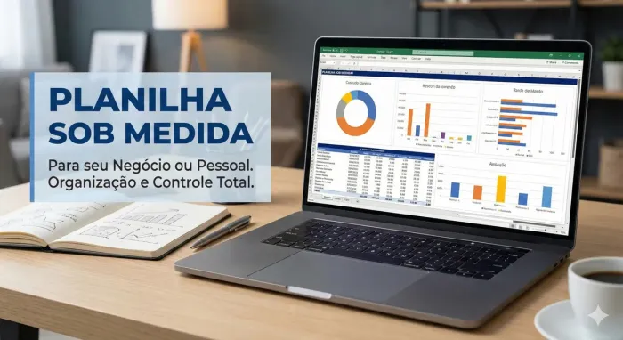 Criação de Planilhas Personalizadas em Excel - Sob Demanda