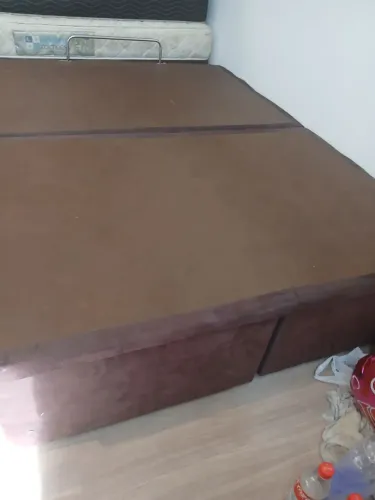 Linda cama box bau e colchao de casal gazin ( $$799 ) *