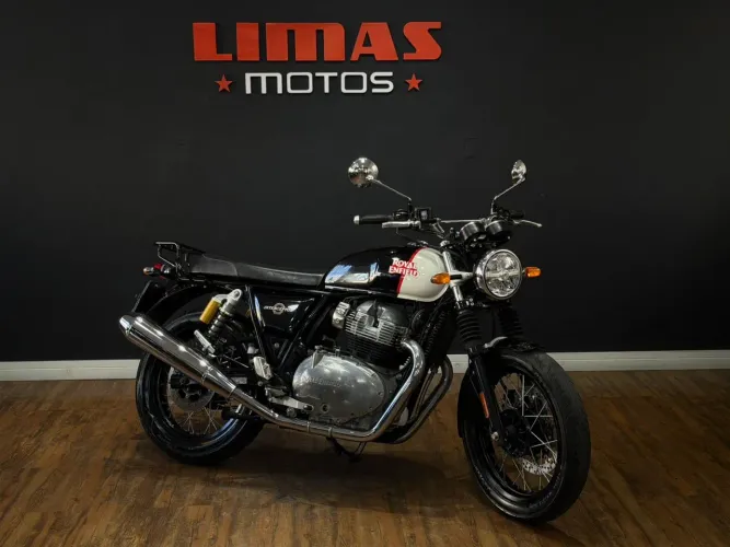 Interceptor 650 Preta 2024 - APENAS 18.200 KM.