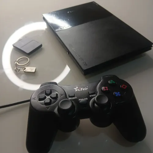 Vendo ps2 completo