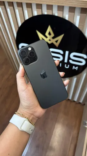 iPhone 16 Pro Max 256GB Preto 100% Seminovo Imperdível Hoje