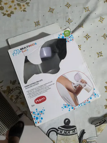 Bomba elétrica tira leite