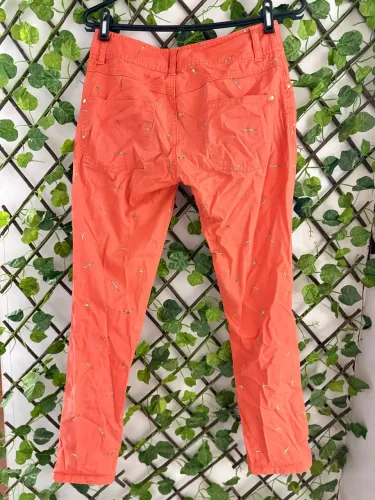 Calça FARM laranja/coral