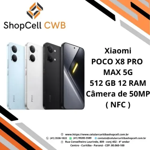 Poco X8 Pro Max 5G 512 Gb c/ 12 Ram Global