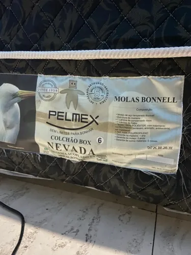Cama PELMEX solteiro molas anti bactéria , anti fungos