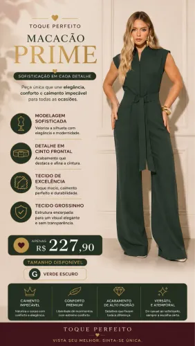 Macacão Prime