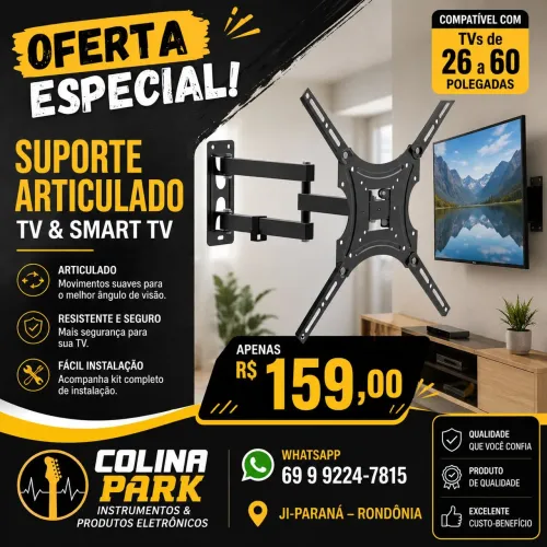 Suporte Articulado TV Smarttv