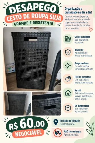 Cesto de roupa suja