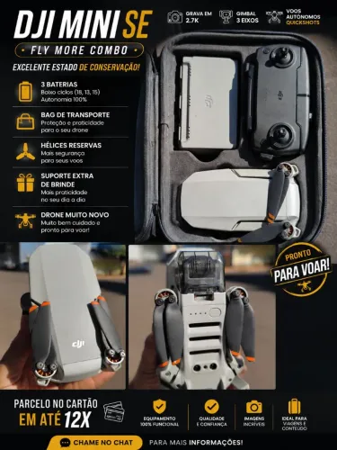 Dji mini SE combo fly more