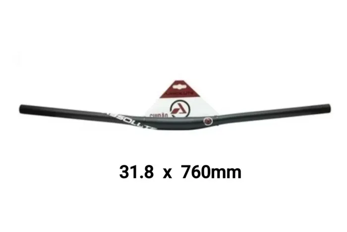 Guidão reto absolute 31.8x760mm