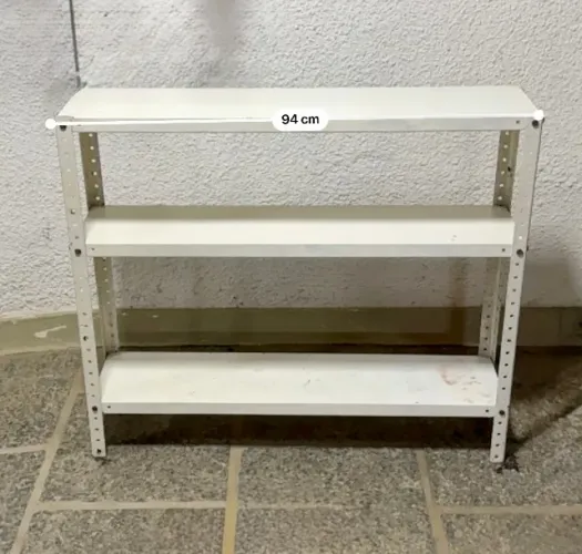 ESTANTE DE AÇO 3 PRATELEIRAS