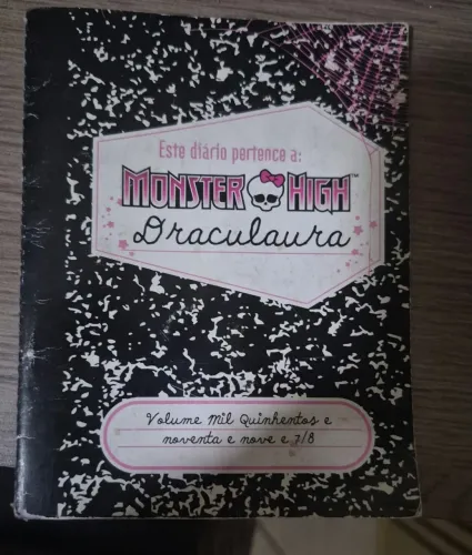 Diário draculaura básica g1 - Monster High