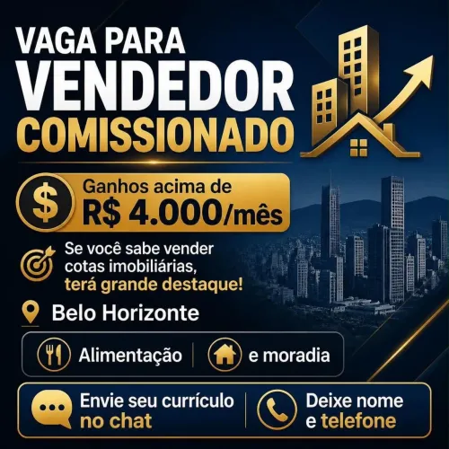 Consultor, vendedor , cotas imobiliárias