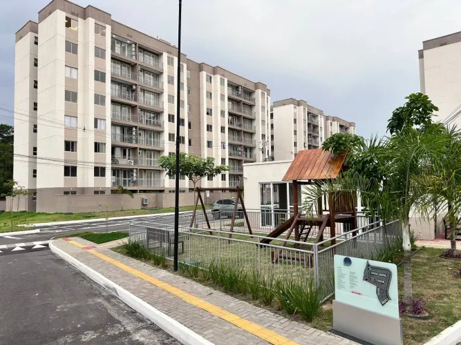 Luar Ponta Negra - Apartamento 2 Quartos Sendo 1 Suíte, Varanda e Lazer Completo