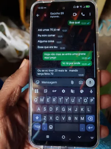 Smartphone TCL605 256 giga tela de 6,7 novo com nota fiscal