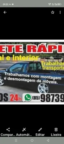 frete rápido capital & interior & interestadual