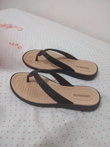 Tamanco Sandália Azaleia Feminino Original Anabela Baixo - (Estado de Novo)