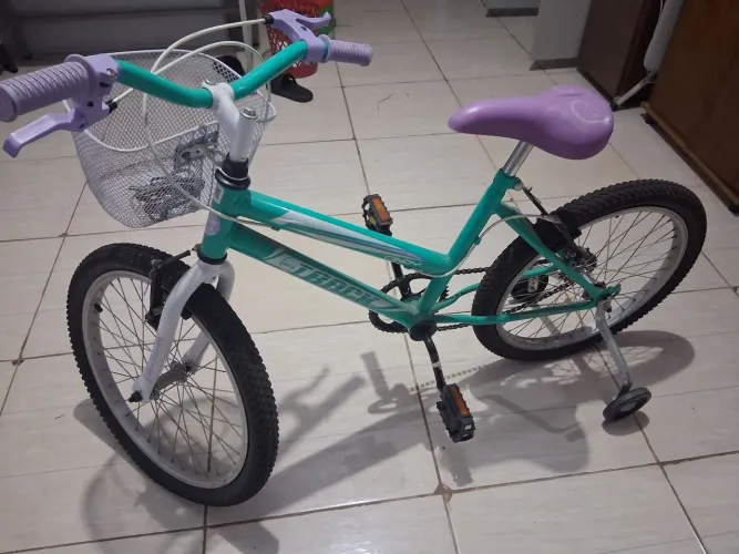 Bicicleta Tracker City Aro 20 Cor Verde