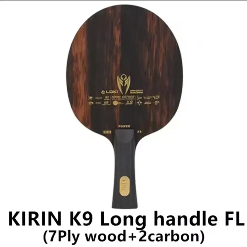 Madeira para raquete tênis de mesa Loki Kirin K9 profissional Cabo FL