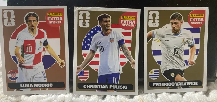 Figurinhas douradas da copa 2026