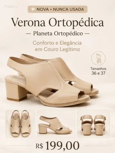 Sandália Verona Ortopédica