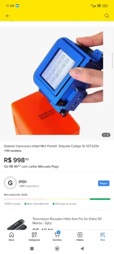 Vendo se datador digital