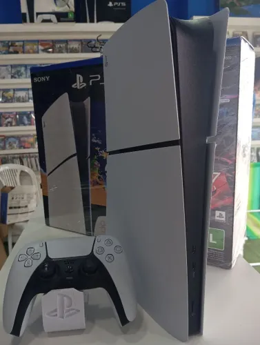 Playstation 5 digital semi novo completo 