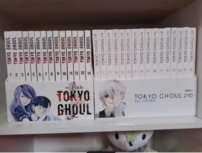 Mangá Box tokyo ghoul e tokyo ghoul RE