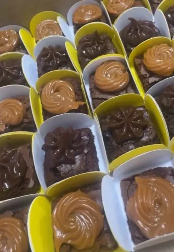 Mini Brownies para seu evento