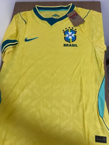 Camisa seleção Brasil jogador 26/27 titular Nike amarela masculina