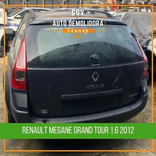 Sucata Megane Gtdy 2012 Disponível Para Venda De Peças!