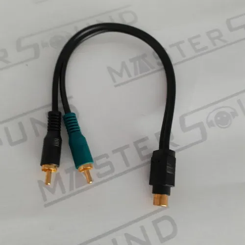 Cabo Y. 2 rca macho X 1 rca femea. Novo.