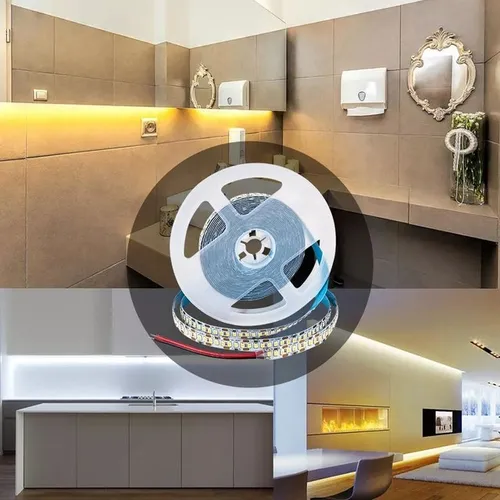 Fita LED 12w 120leds para perfil ou Marcenaria