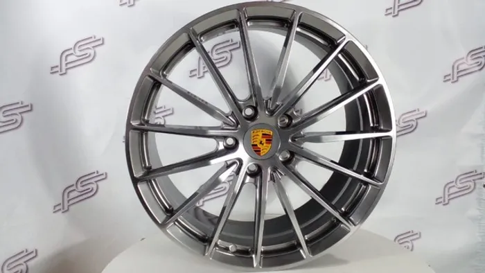 Rodas Porsche Forjada P/ 911/992 Cromo Loock 5x130 - 20X8,5 E 21x11,5