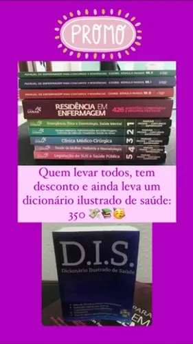 Livros para concurso e residência em saúde
