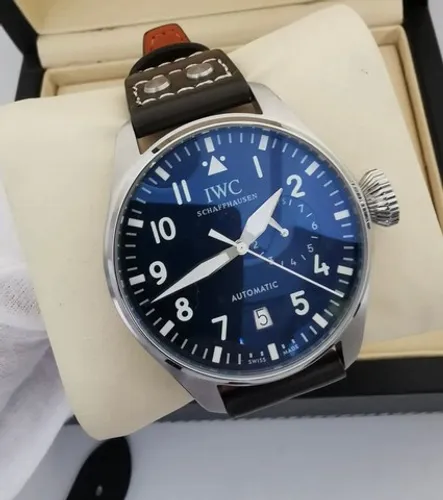 Relógio IWC Automatico Couro Novo