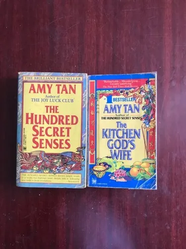 Livros Amy Tan - The Hundred Secret Senses e The Kitchen God?s Wife