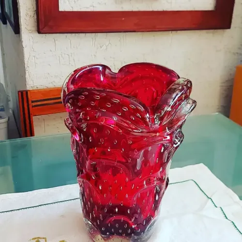 Jarro em Cristal de Murano Italiano
