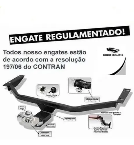 Engate reboque para Carros 10x sem juros