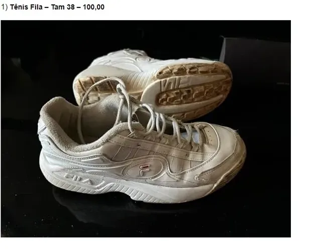 Tenis FILA - Tam 38 - 60,00