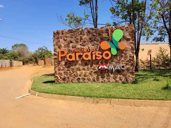 Lote 1.230 m² condomínio Recanto Paraíso em Guapó