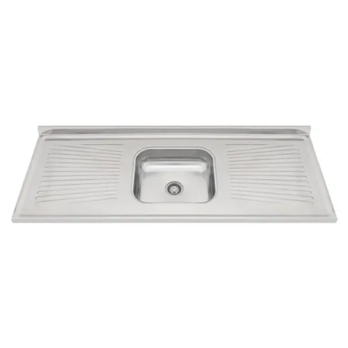 BALCÃO INOX com Escorredor branox