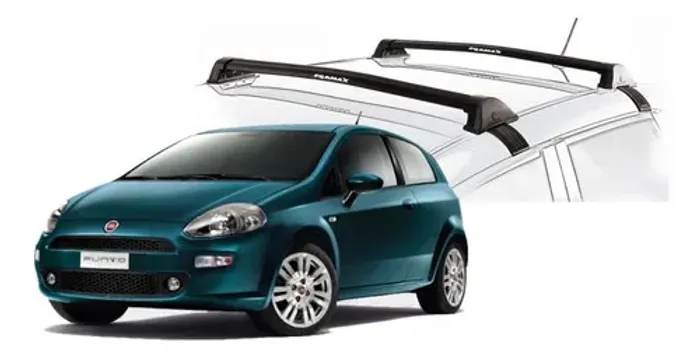 RACK TETO PUNTO 4/PTS 2007/2012 PRETO WORLD - CRISTALCAR